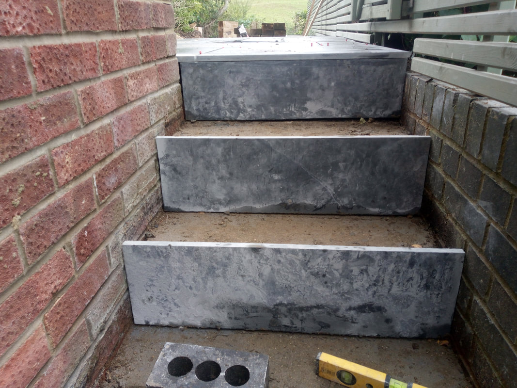 How to Build Outdoor Steps on a Steep Incline
