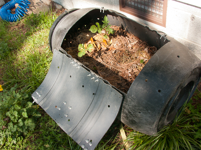 Compost tumbler