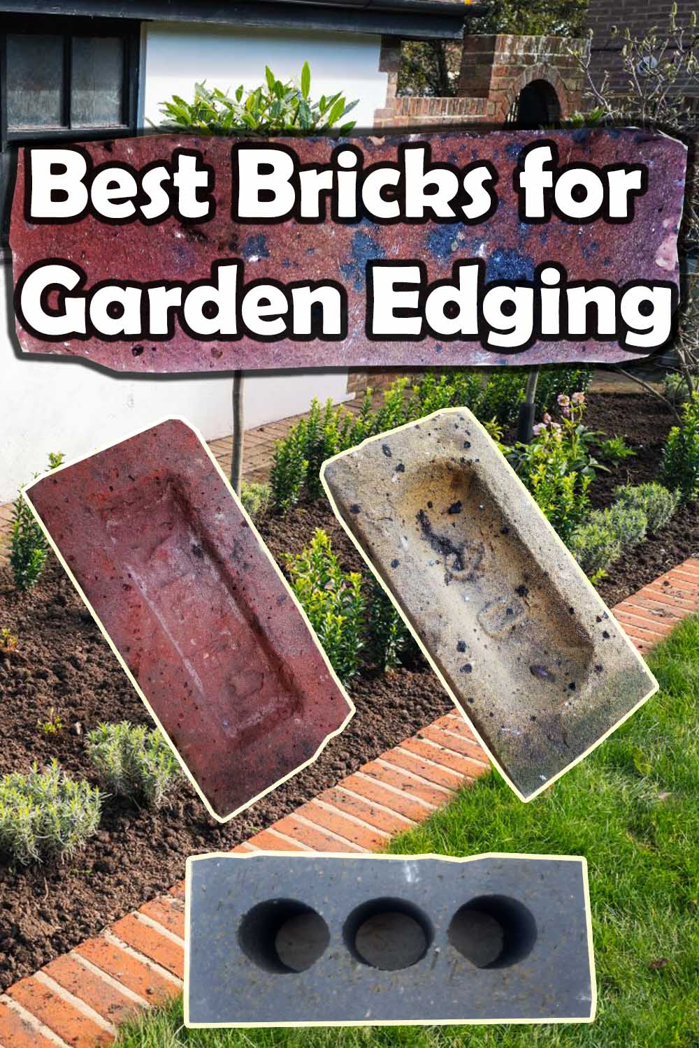 Garden edging bricks