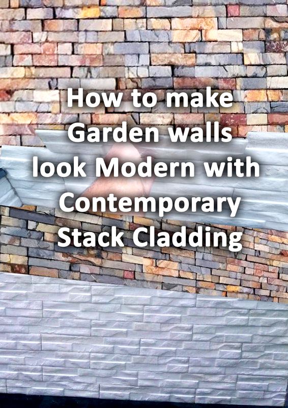 How to make garden walls look modern