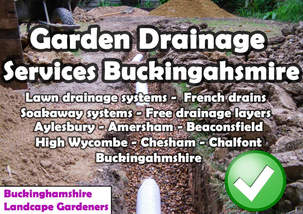 Garden drainage services Buckinghamshire