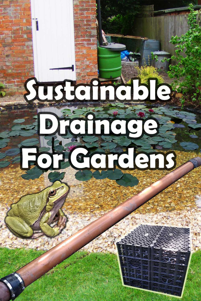 Sustainable drainage for gardens