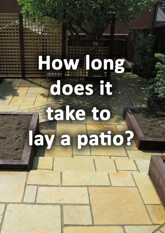 How long does it take to lay a patio?