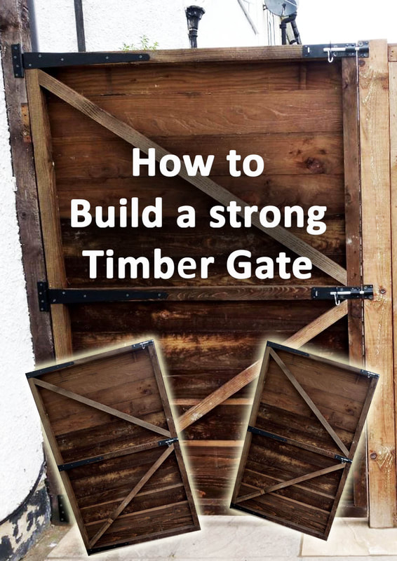 How to build a strong wooden gate