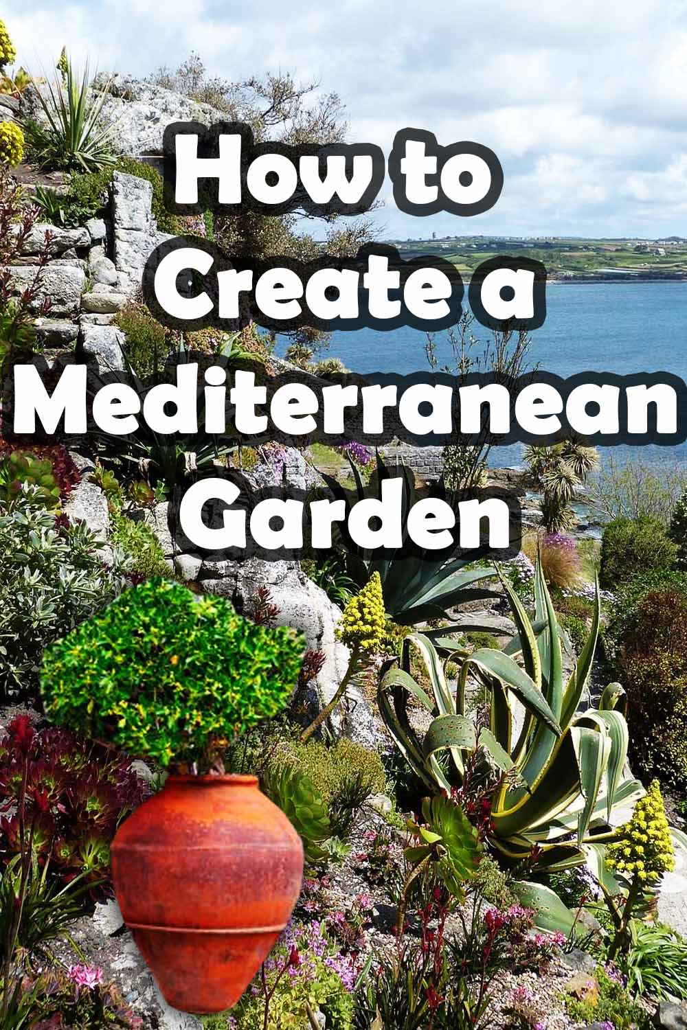 how to make a Mediterranean garden