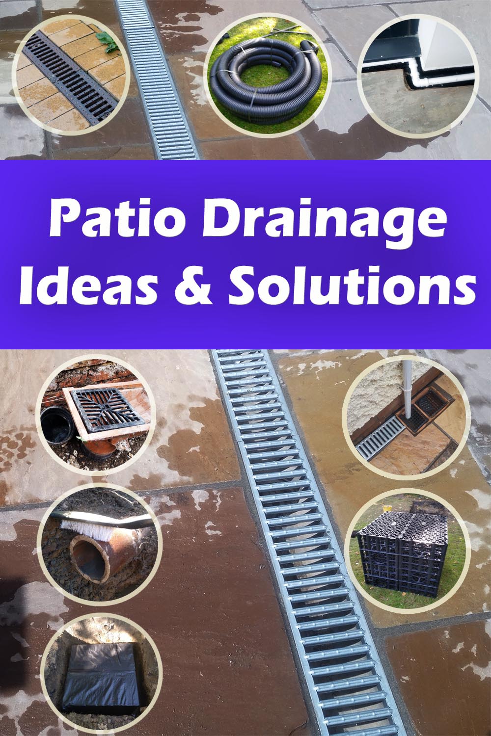 Patio drainage