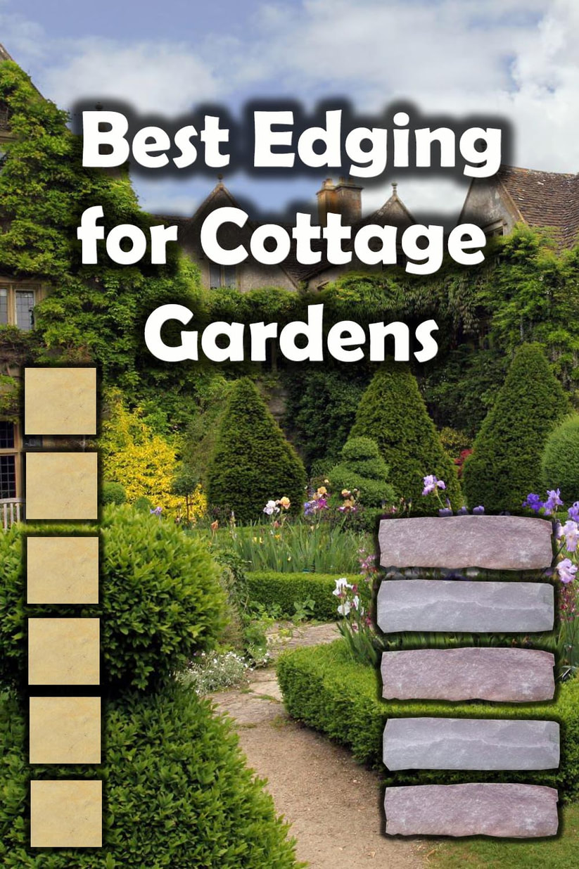 Cottage garden edging