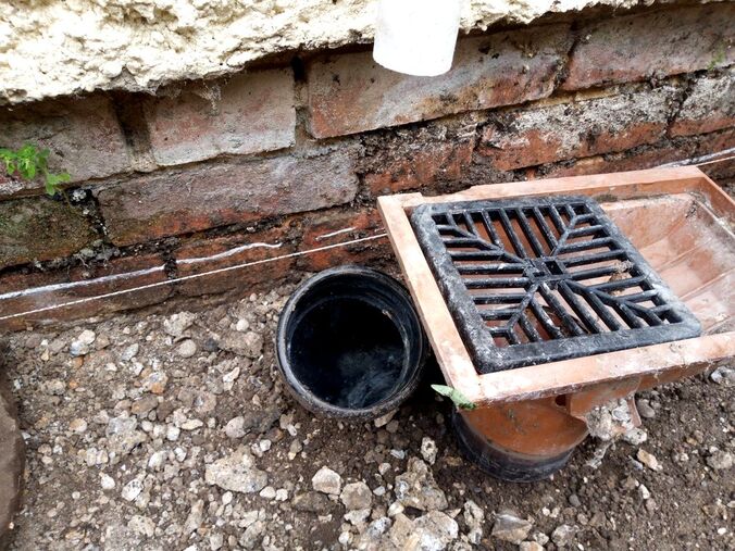 Planning a drainage grate