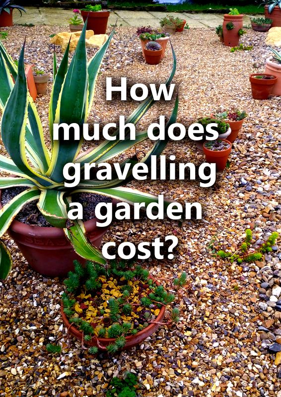 How much does gravelling your garden cost