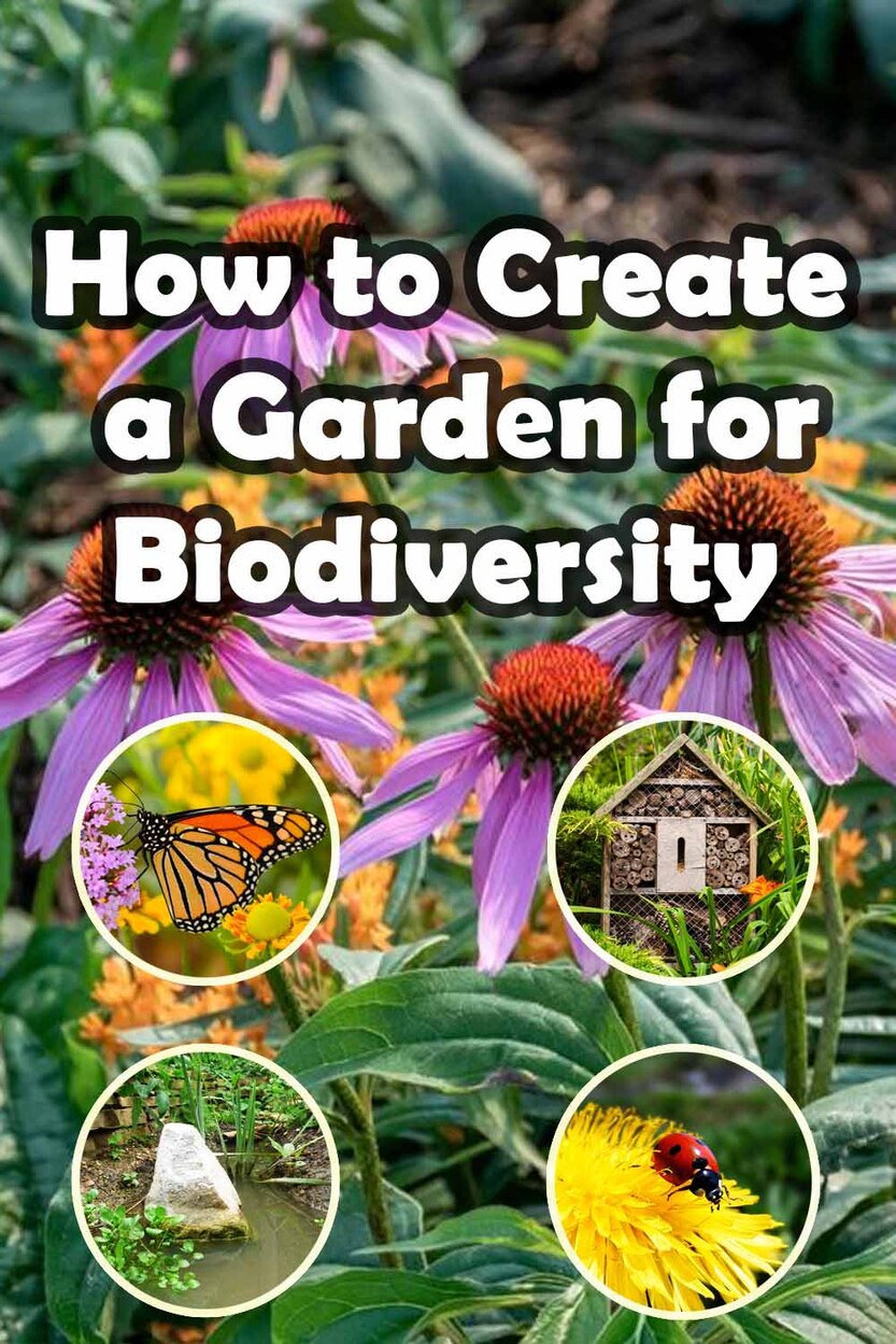 How to increase garden biodiversity 