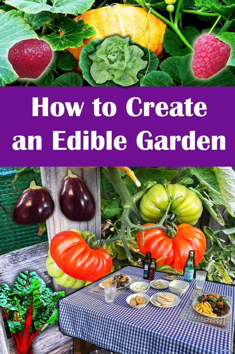 how to make an edible garden