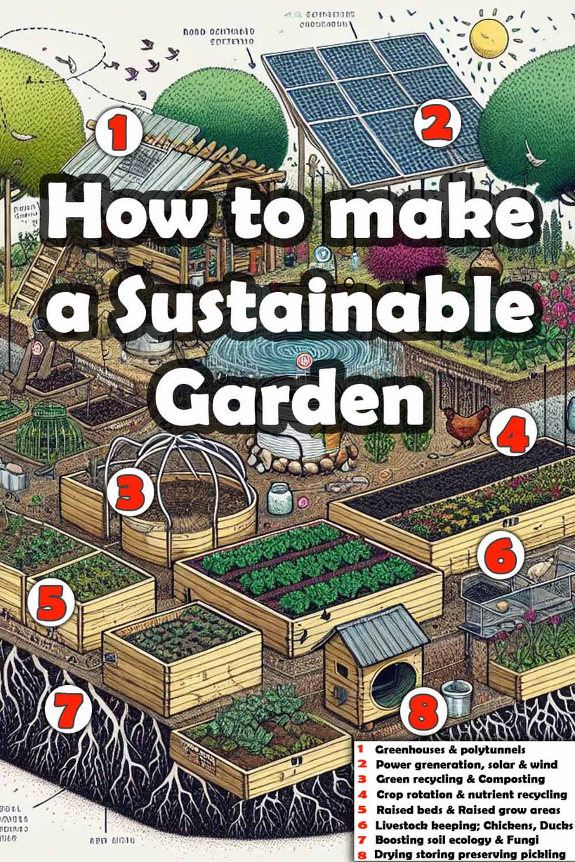 How to make a sustainable eco garden