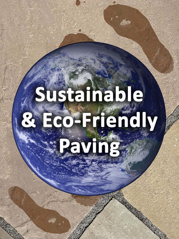 Sustainable and eco-friendly paving